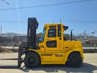 중고지게차 매매 현대 7톤 3단마스트 5.5m 인상 2010…