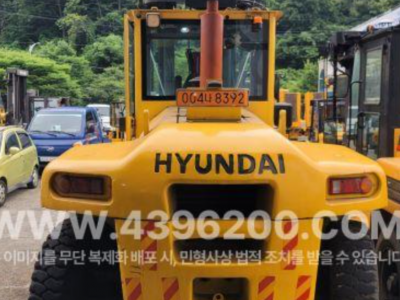 현대 16톤 디젤지게차 / 2008년식 / 하이마스트 3.5m …