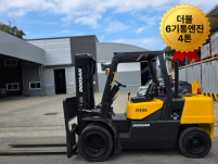 두산 D40S-2 노랭이! 4톤 중고지게차 즉시 투입 가능
