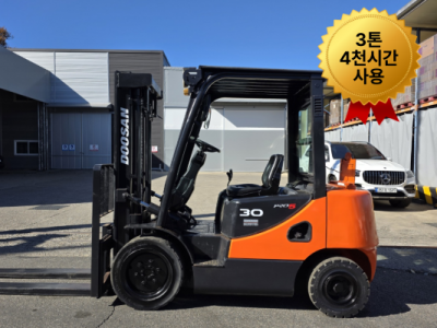 중고지게차 저렴한 두산 3톤 4천시간 사용 디젤지게차 1200만…