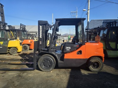 231번 중고지게차 두산 3.5톤 디젤지게차