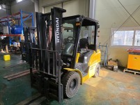 현대 포렉스 2.5톤 자동발 디젤 중고지게차 / 실가동350…