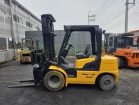 현대 3.3톤 3단마스트 5.5미터 흰지드 중고지게차