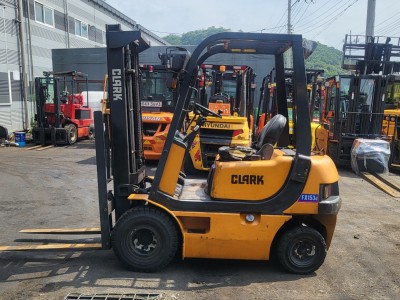 중고지게차 FX153D 클라크 1.5톤 저가형 지게차