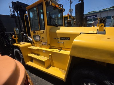 09년식 현대16톤 마스트3.5m 대형 디젤중고지게차