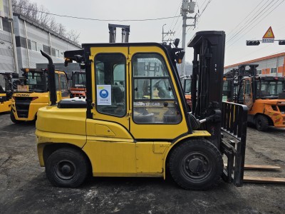 현대 3.5톤 3단 4.7m 사이드쉬프트 디젤 중고지게차 / 2…