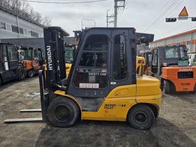 20년식 포렉스 현대3톤 3단 4.7m 자동발 디젤 중고지게차