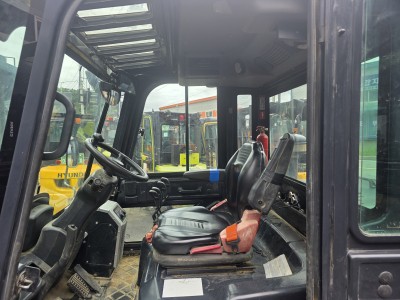 17년식 두산지게차 D45SE-7 디젤 4.5톤 3단마스트(투붐…