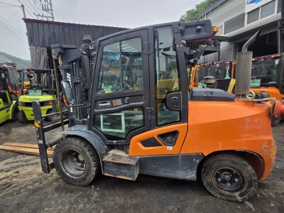 두산지게차 D50SE-9 디젤 미니5톤 중고지게차 (신차급 5스…