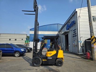 중고지게차 두산 D20S-3 노랭이｜2톤 3단 4500mm 95…