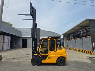 영업용 입문자 강력 추천! 현대 3.5톤 중고지게차 3단마스트+…