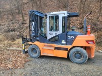 두산7톤 듀얼3단 디젤지게차 3800만