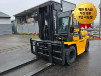귀한 특A급 두산 5톤 3단마스트 자동발 중고지게차 디젤지게…