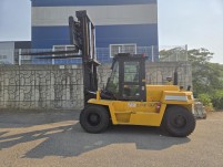 힘·옵션 모두 최상! 두산 D100 10톤 중고지게차 즉시투…