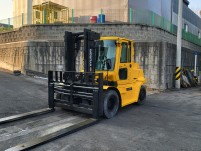 현대 7톤 자동발 풀옵션 틸팅캐빈 잔고장 없는 DE모델 특A…