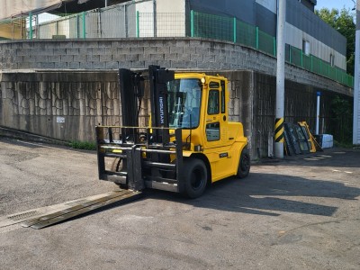 FOREX50DE 자동발 틸팅캐빈 10년5월식 디젤지게차