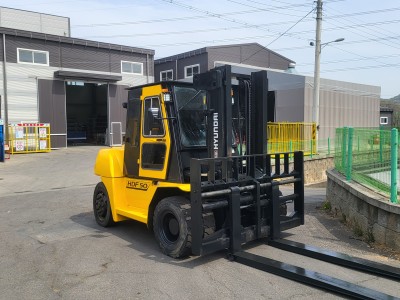 현대 5톤 자동발 올캐빈 05년식 디젤지게차