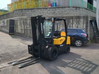 두산 D30S-3 더블타이어 4레버 올통타이어 디젤지게차