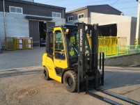 현대 2.5톤 3스풀 풀옵션 16년식 특A급 디젤지게차