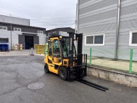 현대 2.5톤 사이드쉬프트 풀캐빈 풀옵션 18년식 중고지게차