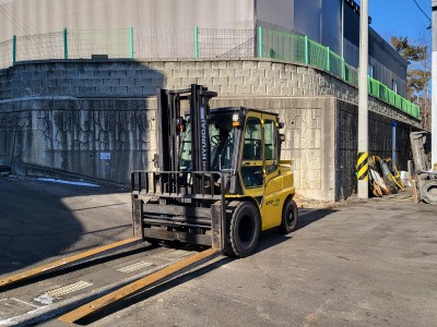 현대 FOREX35D-9S 자동발 하이마스트 올캐빈 14년7월식…