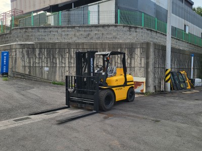 현대 3.5톤 자동발 더블타이어