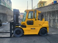 현대 FOREX70DE 자동발 풀옵션 12년5월식 디젤지게차