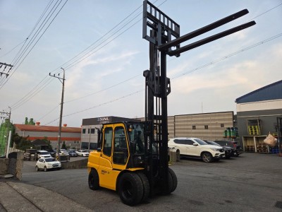 영업용 입문 강추! 현대 45D-9 4.5톤 디젤지게차 즉시 투…