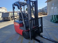 최신형 니찌유 좌식 삼륜 1톤 전동지게차 3M 사이드시프트 …