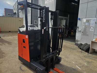 최신형 도요타 입식 7FBR 1톤 전동지게차 2015년식 3M …