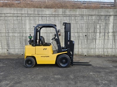 [중고지게차] 현대 PF20D-M 디젤 2톤 지게차 판매 ㅣ 한…